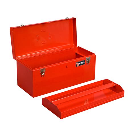 20-inch metal tool box|foldable metal tool tote box.